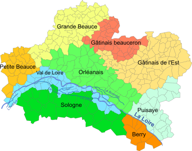 Paysages dans le LOiret (Wikimedia Commons) 1200px-DEP45_regions_nat.svg