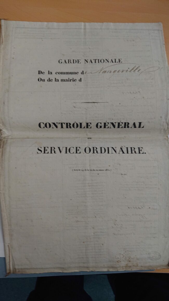 Garde nationale 1835 +, 7 (aout 2022)