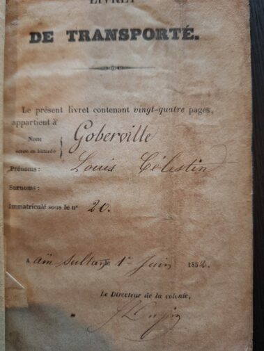 Avis de 1851 - Archives Nationales (Pierrefitte)